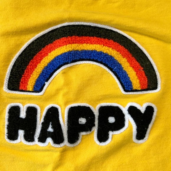 Happy Rainbow Cotton Sweatshirt 5Y - Picture 2 of 6
